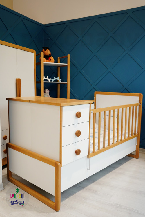 تخت دومنظوره نوزاد نوجوان مدل ژورنالی