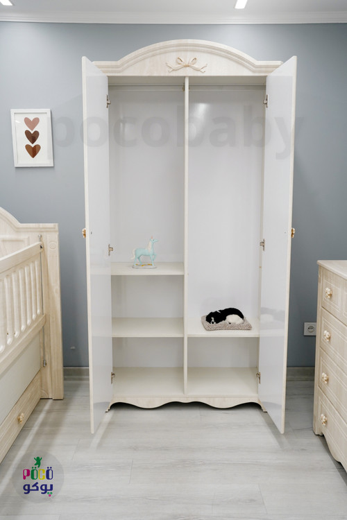 کمد دو درب سرویس تاپ